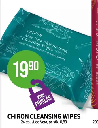 Kiwi CHIRON cleansing wipes tilbud