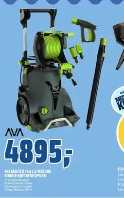 Coop Obs AVA master p60 2,0 medium bundle høytrykkspyler tilbud