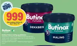 Coop Obs BUTINOX Futura maling og dekkbeis tilbud