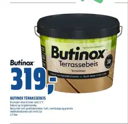 Coop Obs BUTINOX terrassebeis tilbud