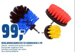 Coop Obs Rengjøringsbørster til bormaskin 3-pk tilbud