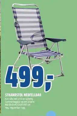 Coop Obs STRANDSTOL NEDFELLBAR tilbud