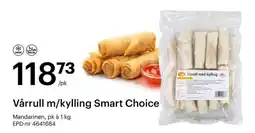 Storcash Vårrull m/kylling Smart Choice tilbud