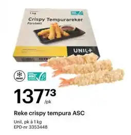 Storcash Reke crispy tempura ASC tilbud