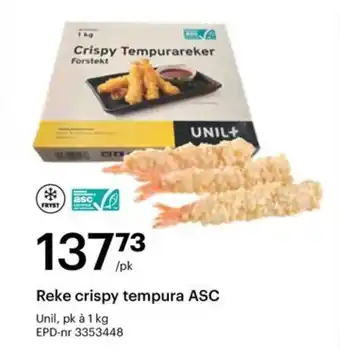 Storcash Reke crispy tempura ASC tilbud