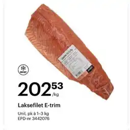 Storcash Laksefilet E-trim tilbud