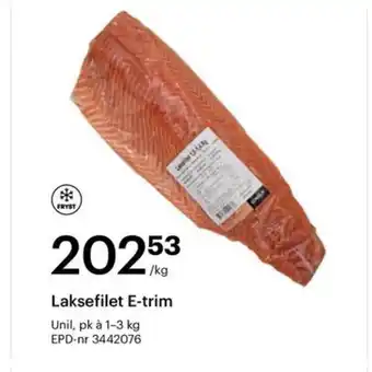 Storcash Laksefilet E-trim tilbud