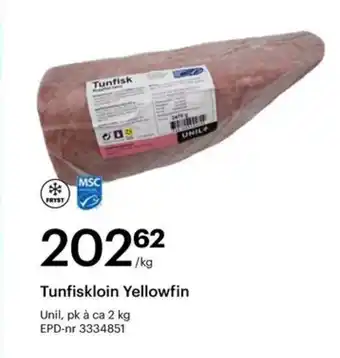 Storcash Tunfiskloin Yellowfin tilbud