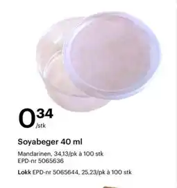 Storcash Soyabeger tilbud