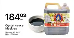Storcash Oyster sauce Maekrua tilbud