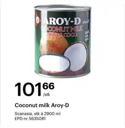 Storcash Coconut milk Aroy-D tilbud
