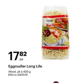 Storcash Eggnudler Long Life tilbud