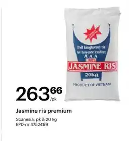 Storcash Jasmine ris premium tilbud