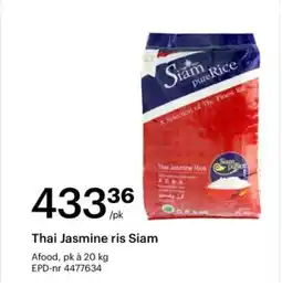 Storcash Thai Jasmine ris Siam tilbud