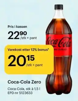 Storcash Coca-Cola Zero tilbud