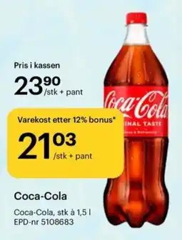 Storcash Coca-Cola tilbud
