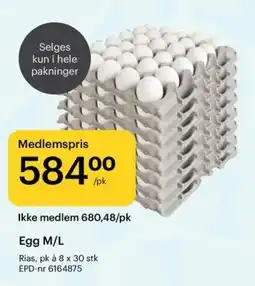 Storcash Egg M/L tilbud