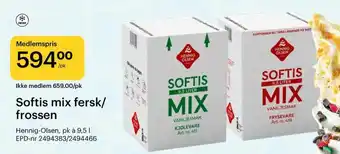 Storcash Softis mix fersk/ frossen tilbud