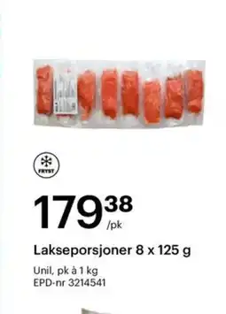 Storcash Lakseporsjoner tilbud