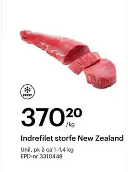 Storcash Indrefilet storfe New Zealand tilbud