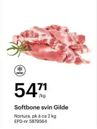Storcash Softbone svin Gilde tilbud