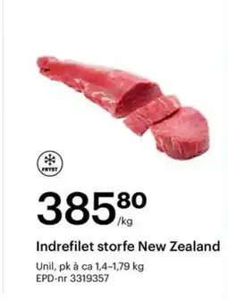 Storcash Indrefilet storfe New Zealand tilbud