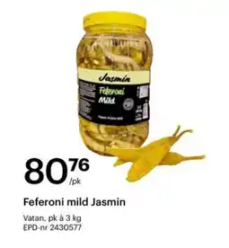 Storcash Feferoni mild Jasmin tilbud