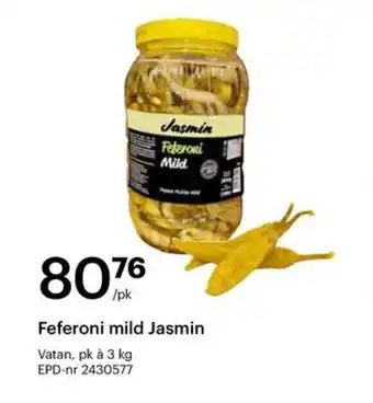 Storcash Feferoni mild Jasmin tilbud