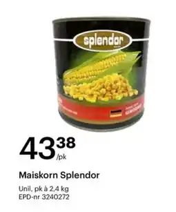 Storcash Maiskorn Splendor tilbud