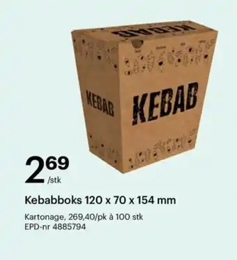 Storcash Kebabboks tilbud