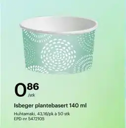 Storcash Isbeger plantebasert tilbud