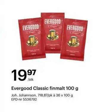 Storcash Evergood Classic finmalt 100 g tilbud