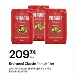 Storcash Evergood Classic finmalt tilbud