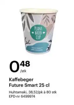 Storcash Kaffebeger Future Smart 25 cl tilbud