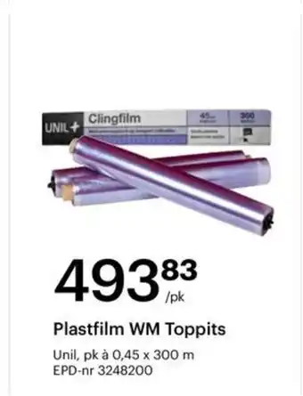 Storcash Plastfilm WM Toppits tilbud