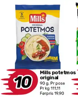 Matkroken MILLS potetmos original tilbud