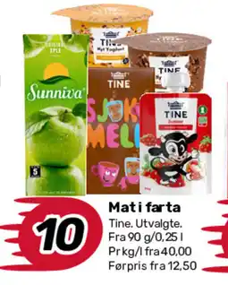Matkroken TINE Mati farta tilbud