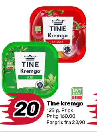 Matkroken TINE Kremgo tilbud