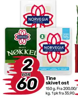 Matkroken Tine skivet ost tilbud