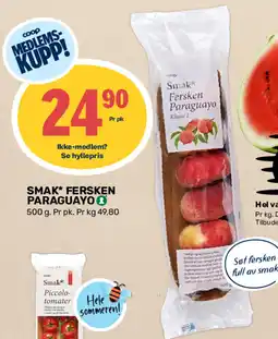 Matkroken Smak* Fersken Paraguayo tilbud