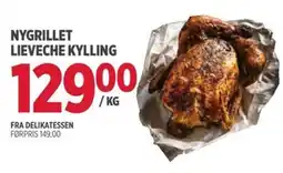 Jacobs Nygrillet lieveche kylling tilbud