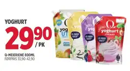 Jacobs Q-MEIERIENE Yoghurt tilbud