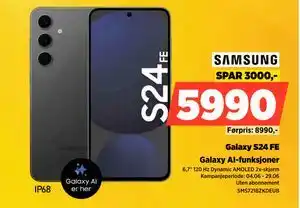 POWER Galaxy S24 FE tilbud