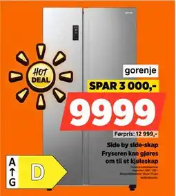 POWER GORENJE NRR9185DAXL tilbud