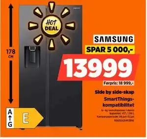 POWER Side by side-skap tilbud