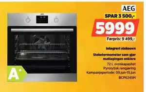 POWER Integrert stekeovn tilbud
