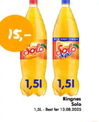 Havaristen Ringnes Solo tilbud