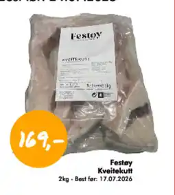 Havaristen Festøy Kveitekutt tilbud