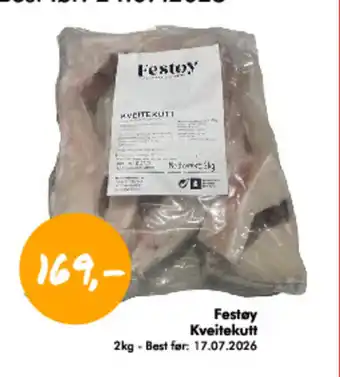 Havaristen Festøy Kveitekutt tilbud
