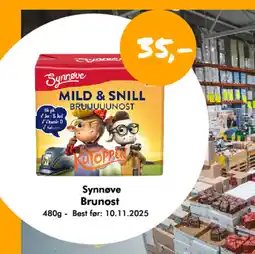 Havaristen Synnøve Brunost tilbud